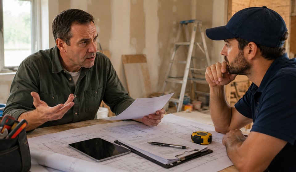 handle a contractor dispute
