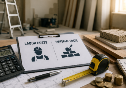 Labor vs Material Costs